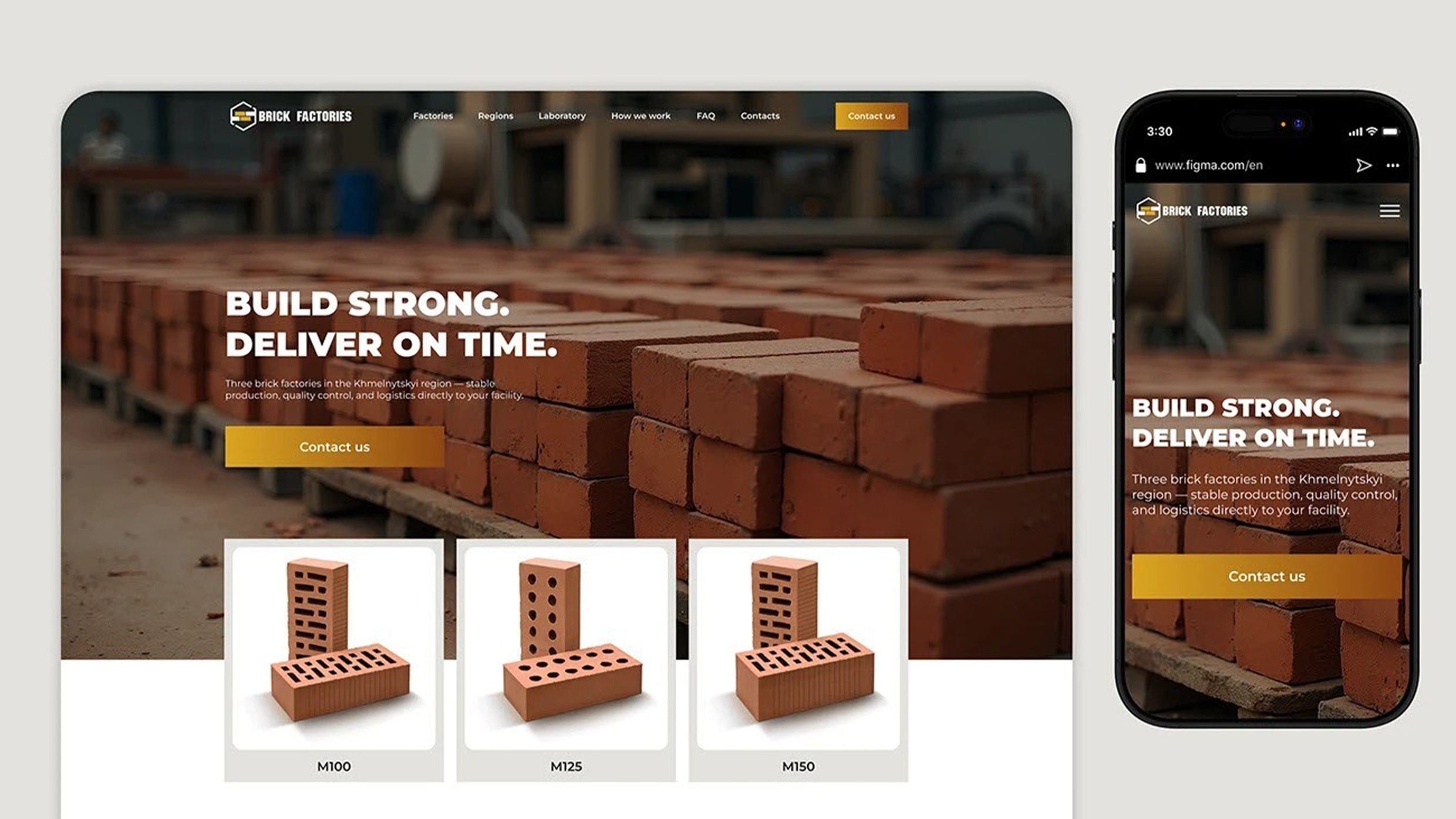 Brick Factories — Manufacturing Website