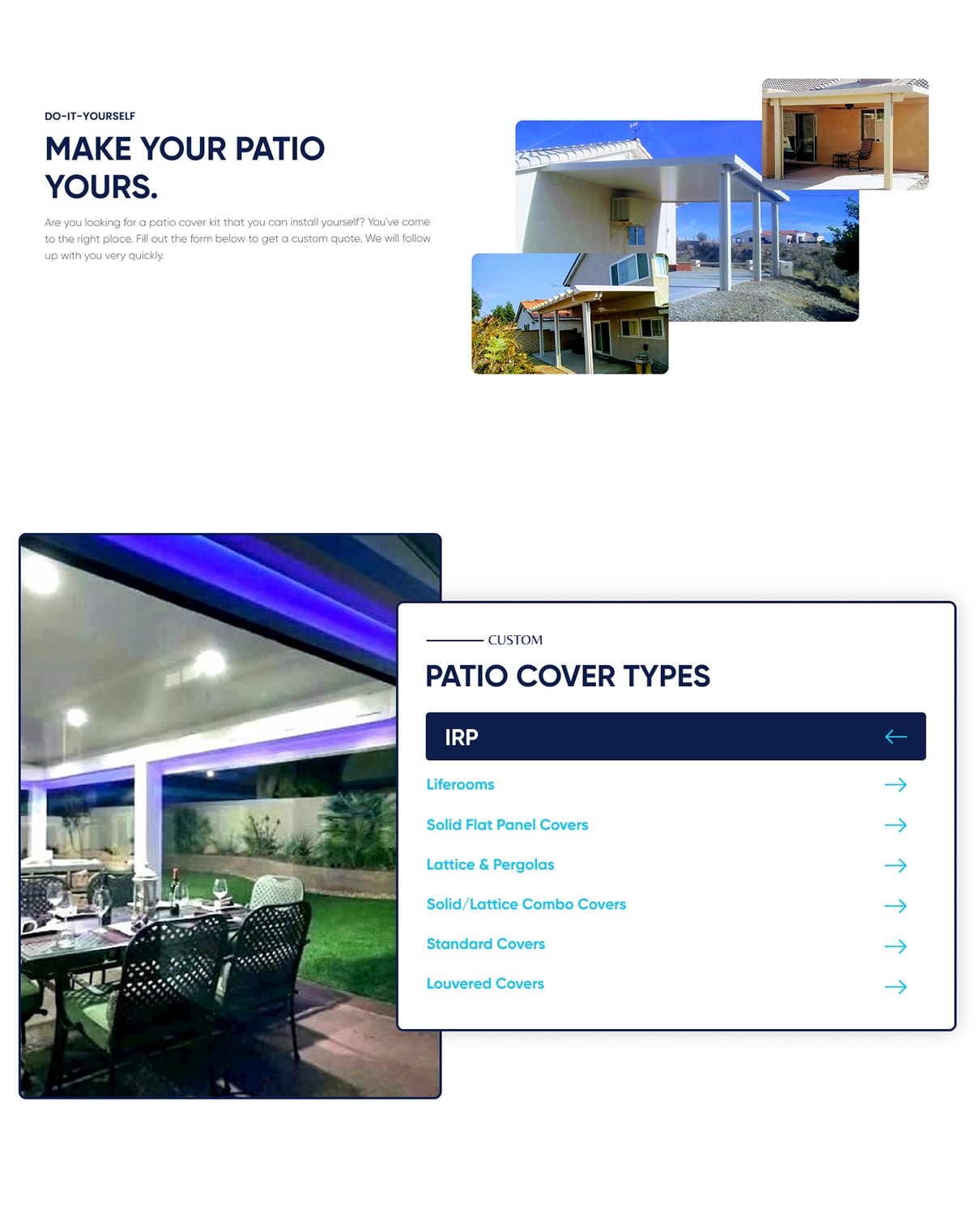 FDP — Factory Direct Patios