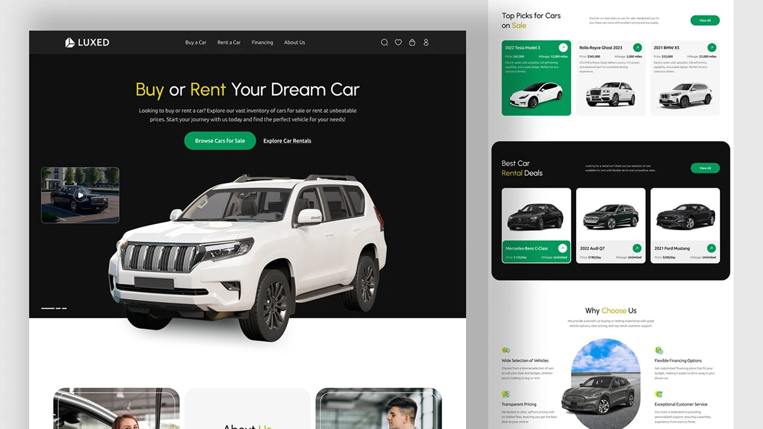 Luxed — Luxury E-Commerce Platform