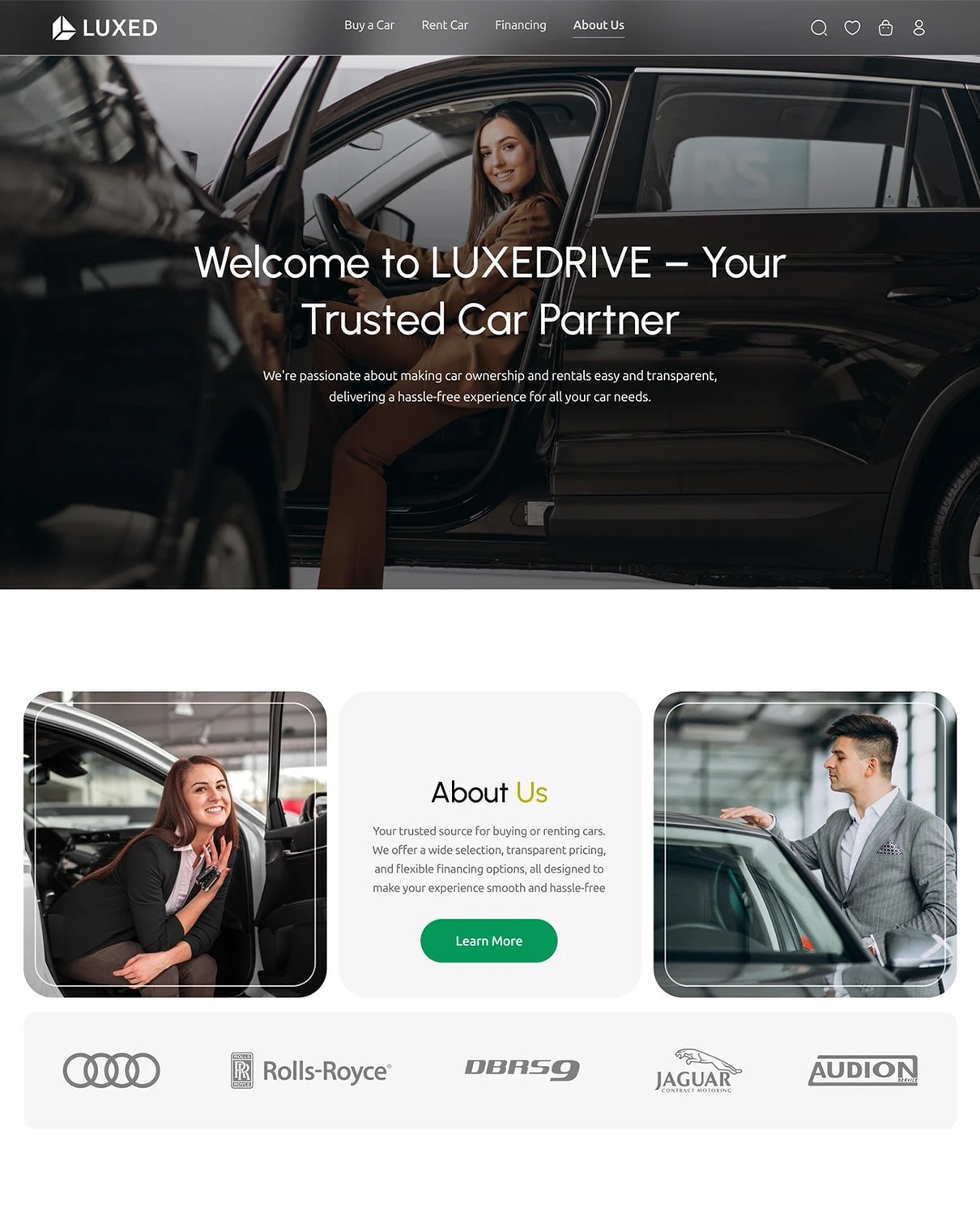 Luxed — Luxury E-Commerce Platform