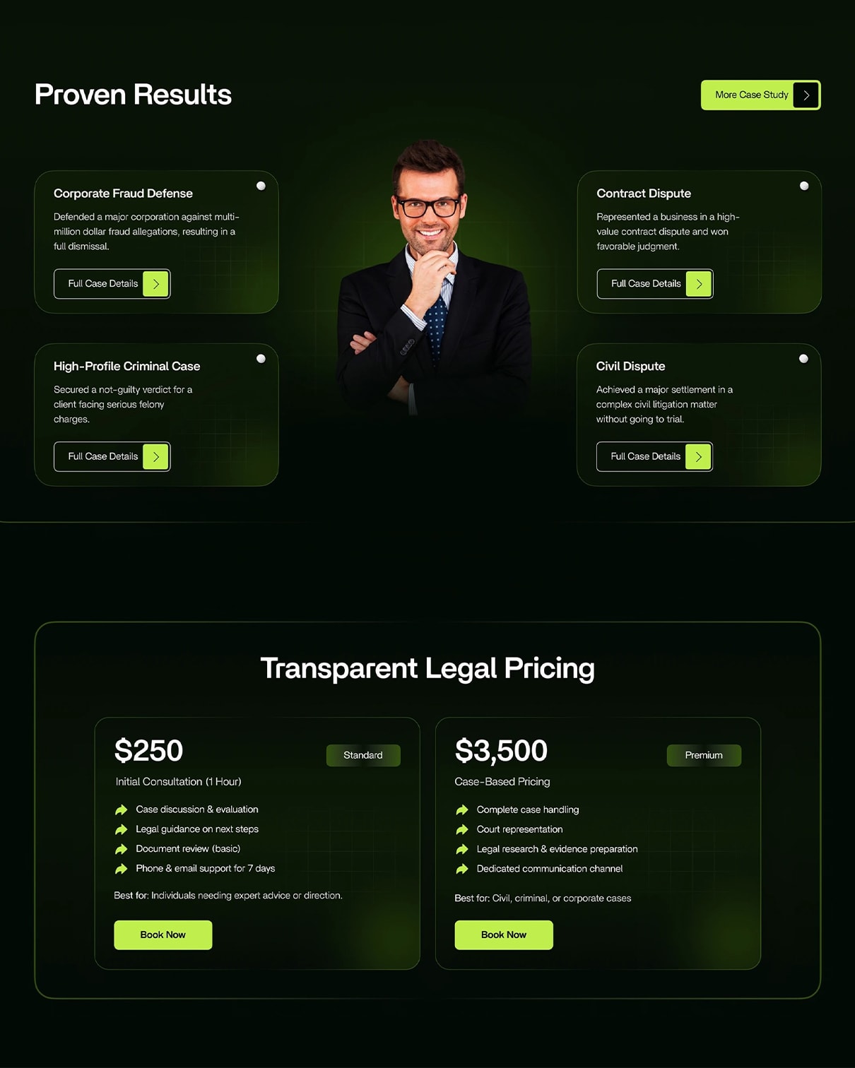Lawyer — Legal Portfolio Website
