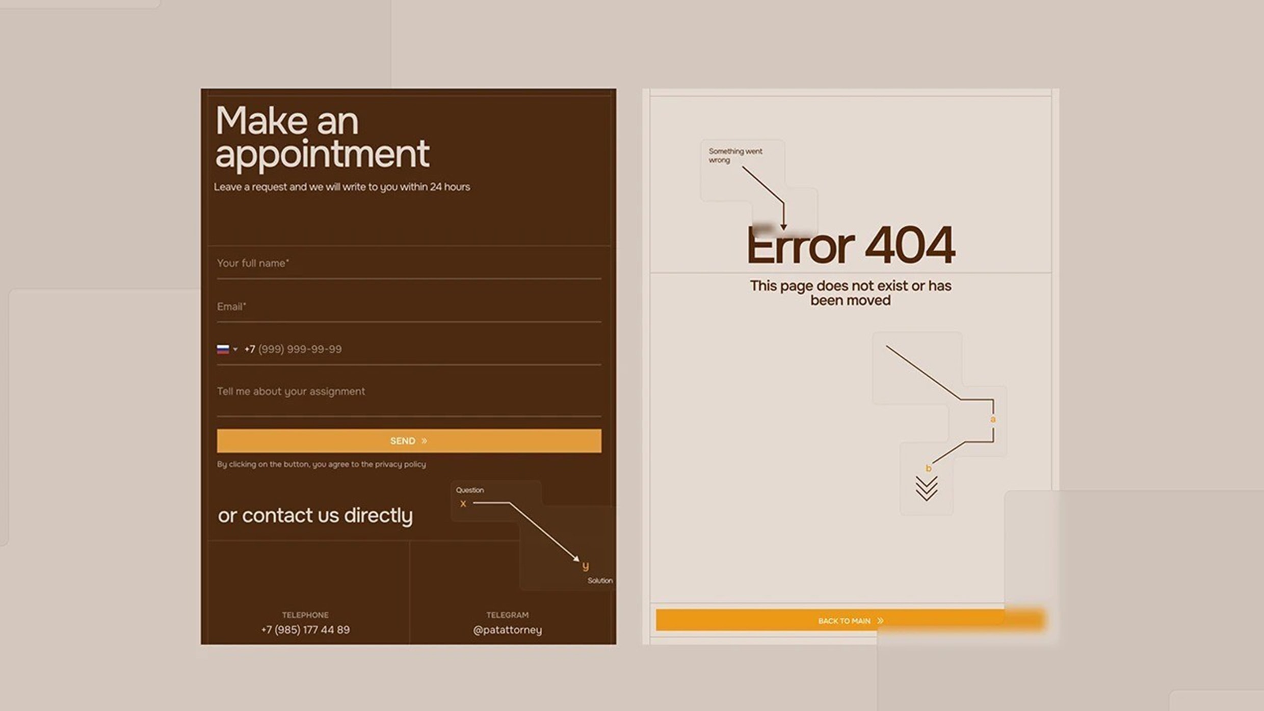 Legal Company — Law Firm Website
