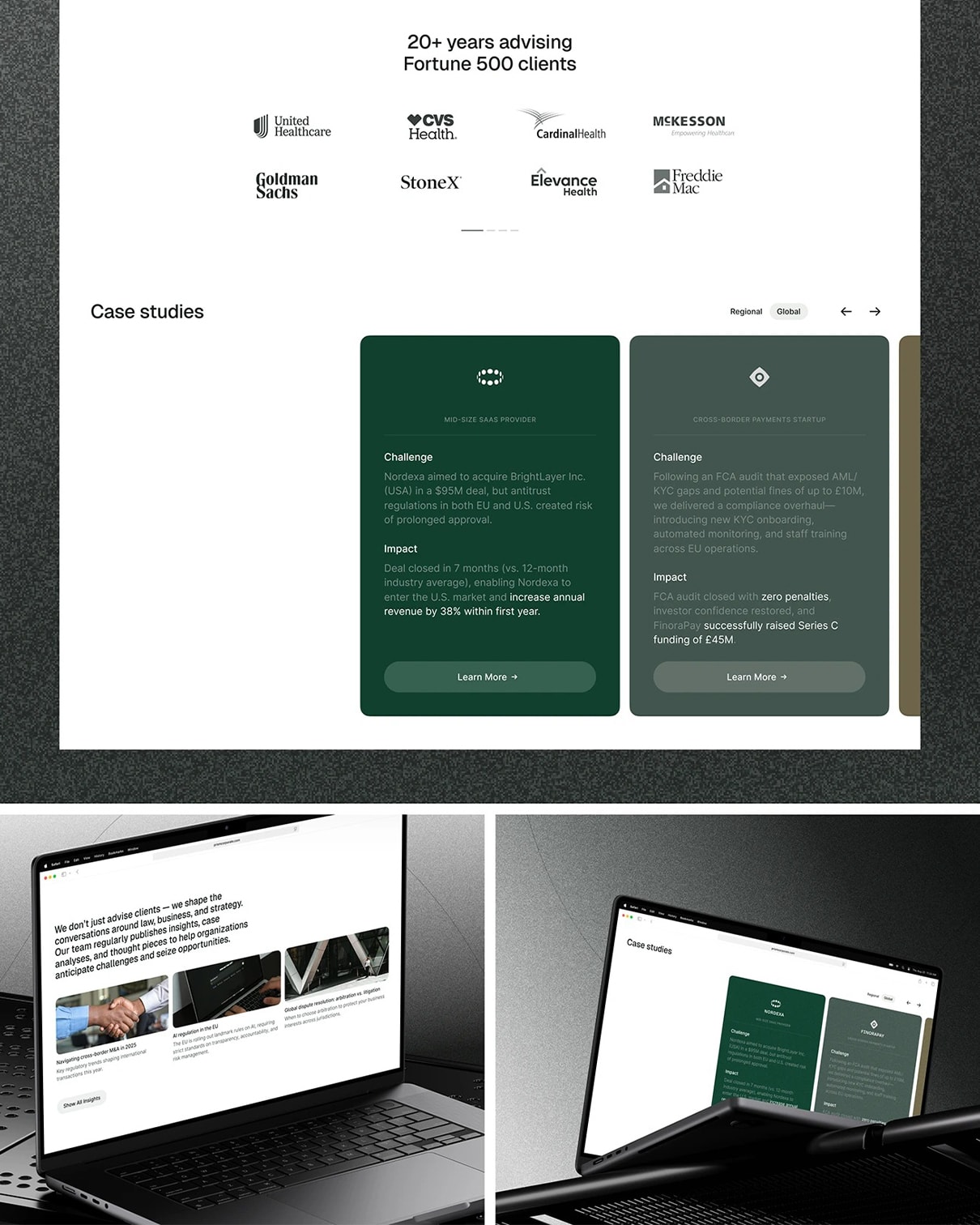 PRISM — Legal & Business Consulting Website