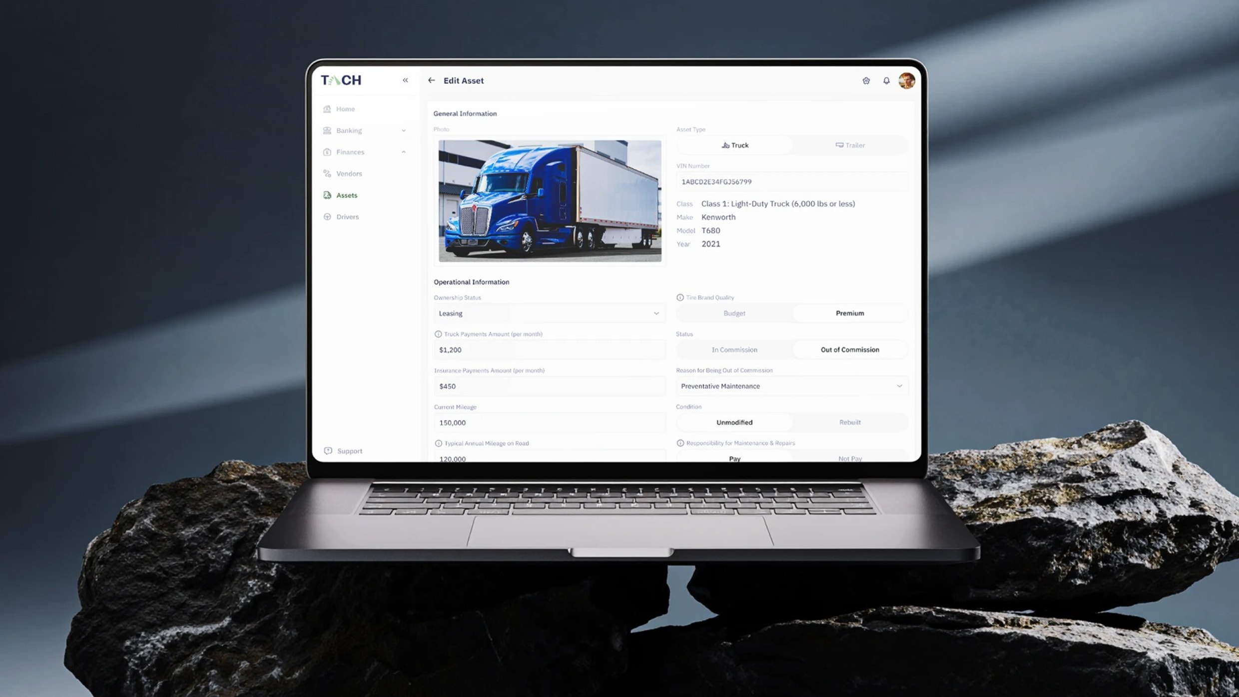 TACH — Fleet Management Platform
