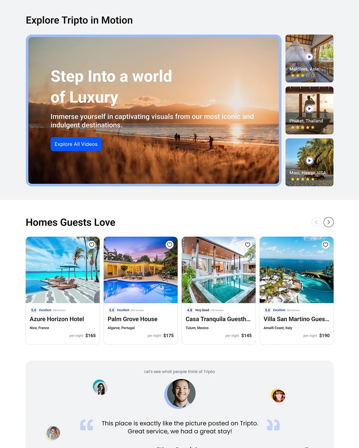 Tript — Travel Planning Platform