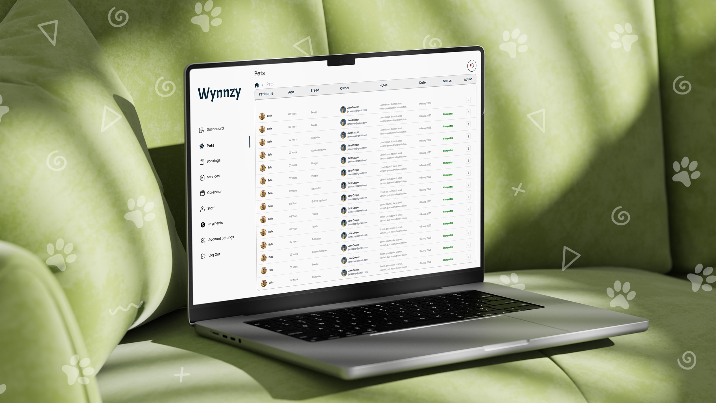 Wynnzy — CMS Website Experience